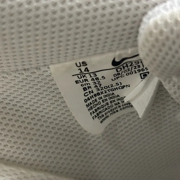 Nike Men's court vision lows - Picture 7 of 7